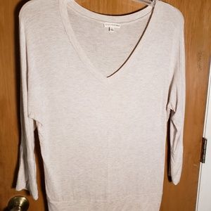 Ladies light weight 3/4 sleeve tee